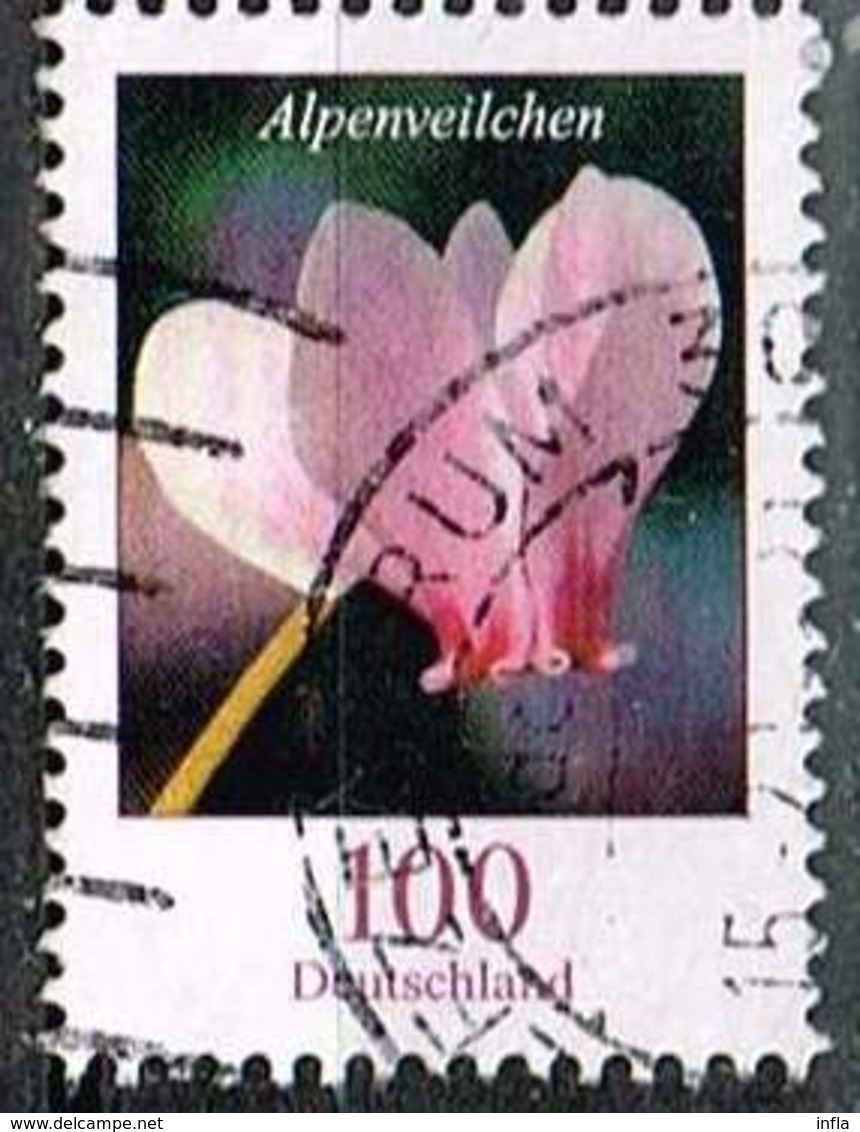 Bund 2018, Michel# 3365  O Blumen: Alpenveilchen - Used Stamps