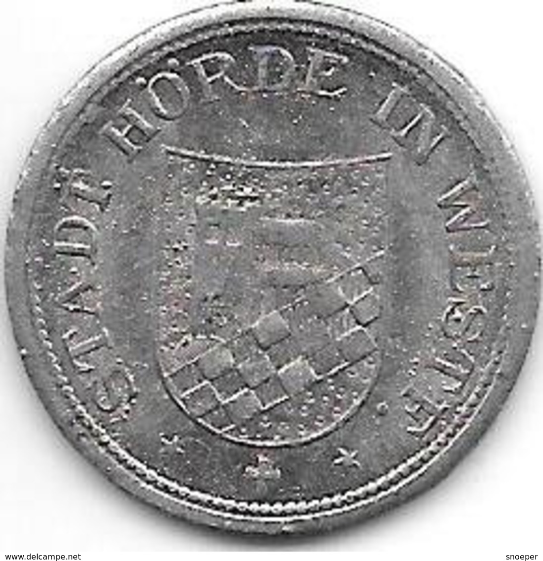 *notgeld Horde 10 Pfenng 1917 Zn  6448.1 / F216.1 - Autres & Non Classés