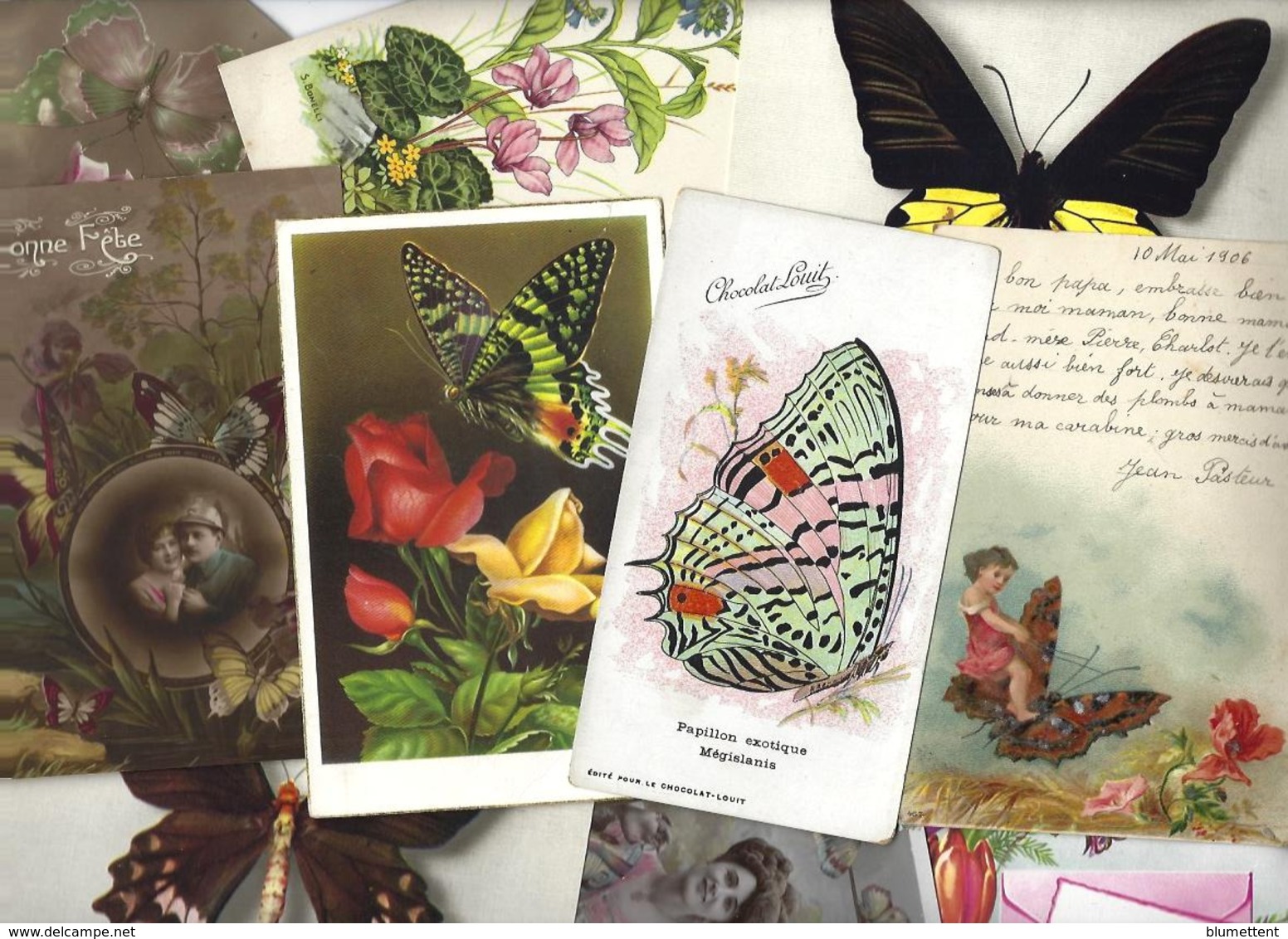 Lot 2090 De 10 CPA Papillon Déstockage Pour Revendeurs Ou Collectionneurs - 5 - 99 Postcards