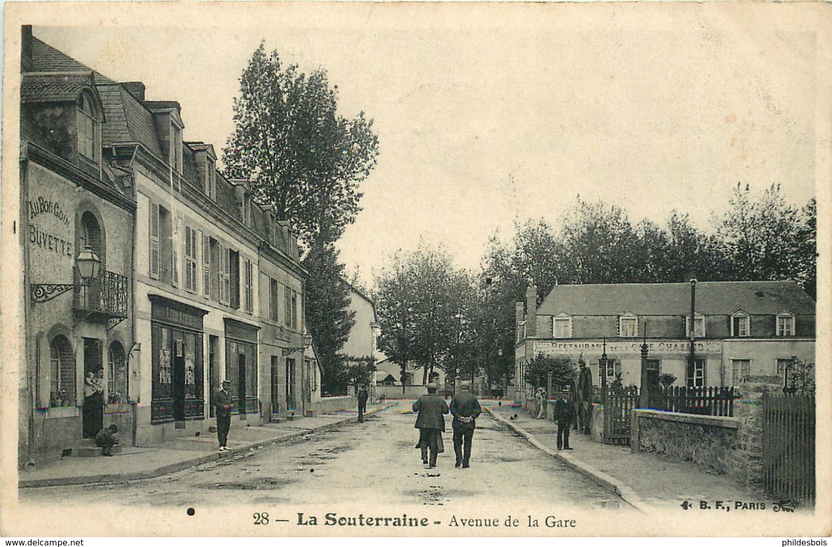 CREUSE  LA SOUTERRAINE  Avenue De La Gare - La Souterraine