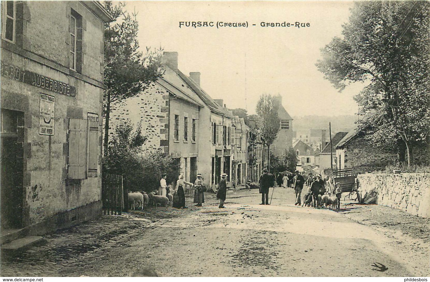 CREUSE  FURSAC   Grande Rue - Autres & Non Classés