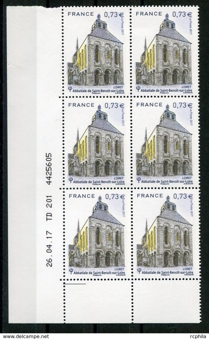 RC 13375 FRANCE N° 5146  ABBATIALE DE SAINT BENOIT SUR LOIRE COIN DATÉ A LA FACIALE NEUF ** - Neufs