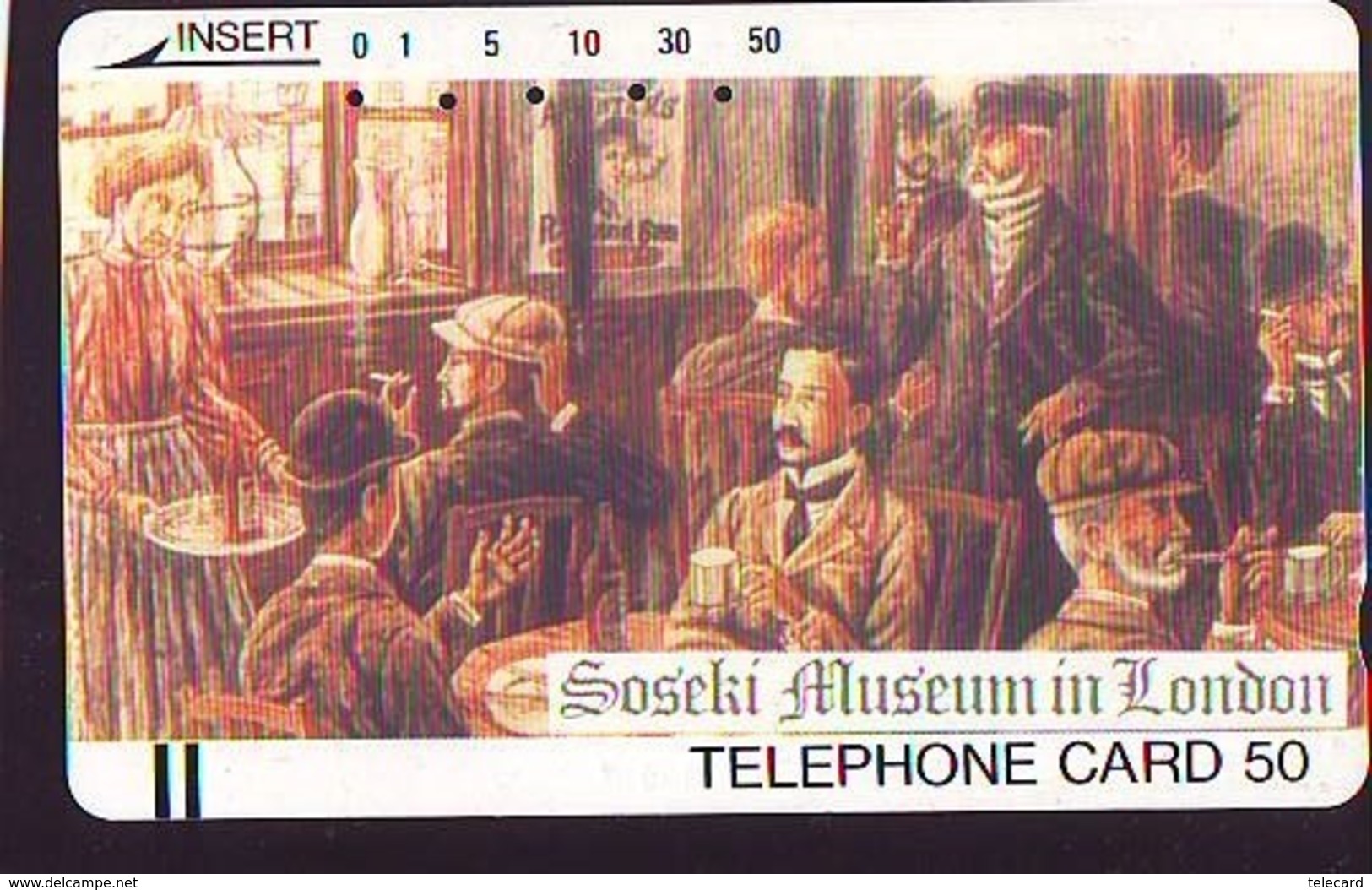 Télécarte Japon * SOSEKI MUSEUM LONDON * PEINTURE ENGLAND * ART (2376)  Japan * Phonecard * KUNST TK - Malerei