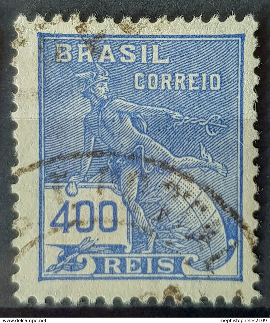 BRASIL 1922 - Canceled - Sc# 229 - 400r - Used Stamps