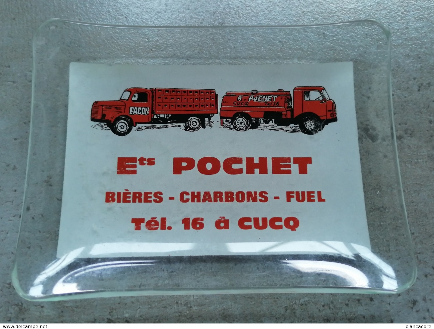 Cucq Ets POCHET Bieres Charbons Fuel - Glas