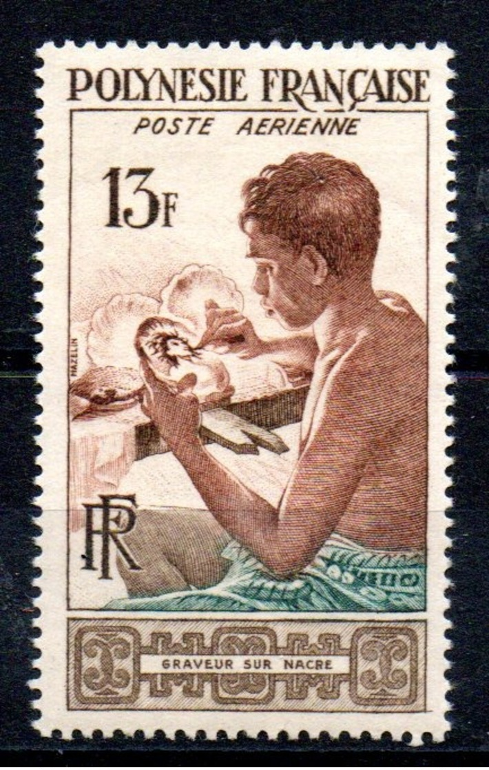 POLYNESIE - YT PA N° 1 - Neuf ** - MNH - Cote: 12,00 € - Unused Stamps