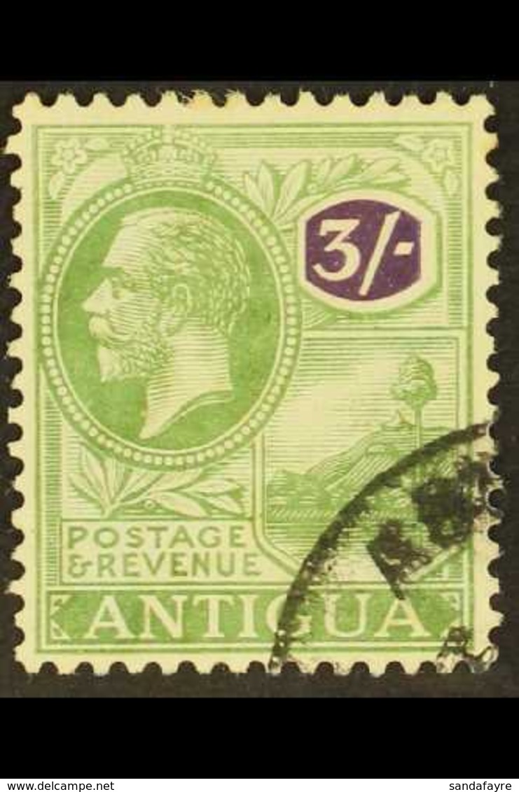 1921-29 3s Green & Violet, SG 79, Fine Cds Used For More Images, Please Visit Http://www.sandafayre.com/itemdetails.aspx - Other & Unclassified