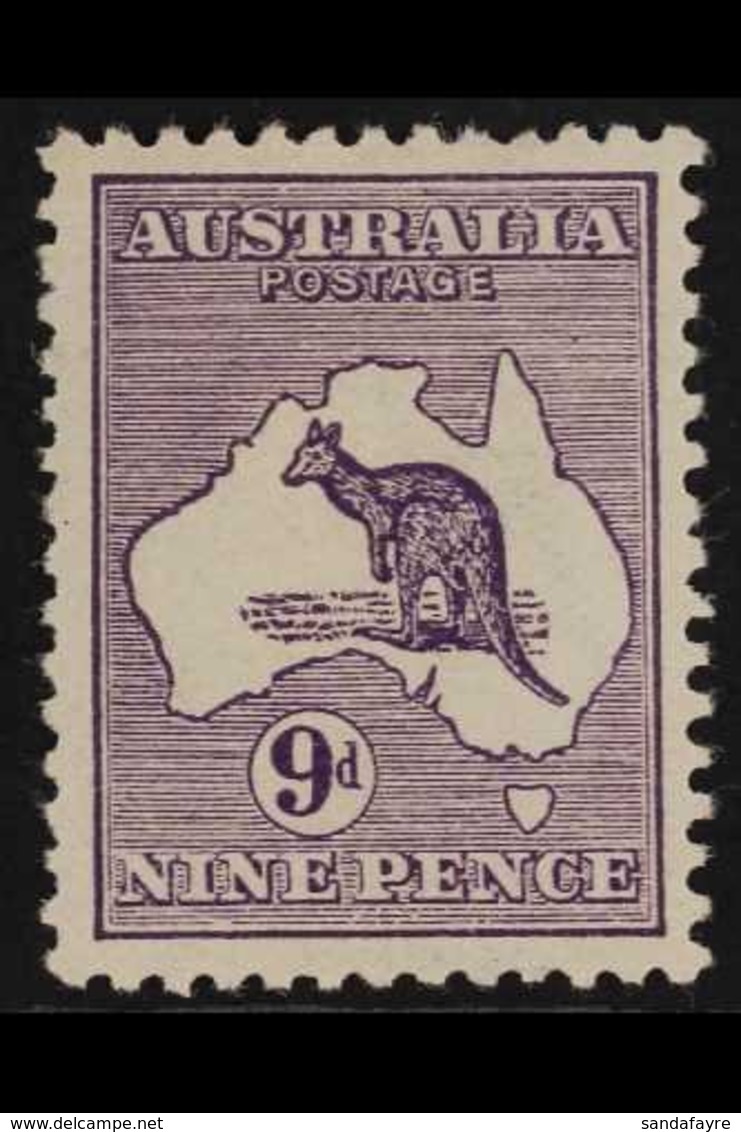 1913-14 9d Violet Roo, SG 10, Very Fine Mint, Nice Centring, Fresh. For More Images, Please Visit Http://www.sandafayre. - Sonstige & Ohne Zuordnung