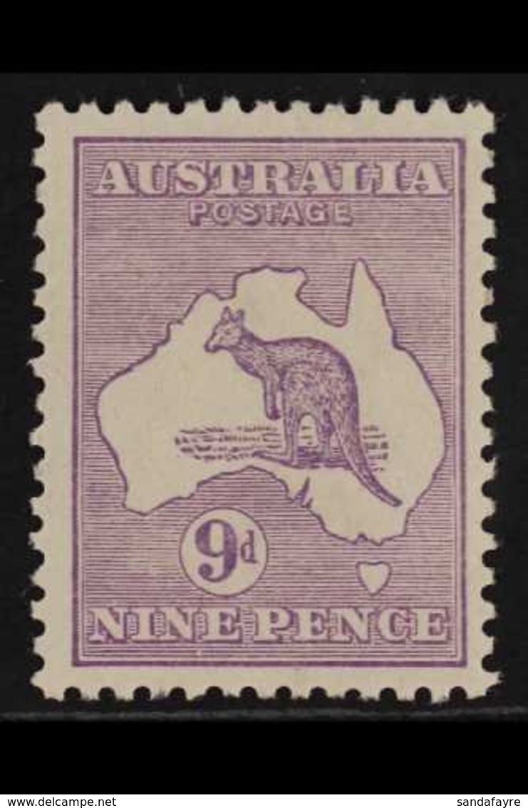 1915-27 9d Violet Roo Die II, SG 39, Very Fine Mint, Very Fresh. For More Images, Please Visit Http://www.sandafayre.com - Other & Unclassified