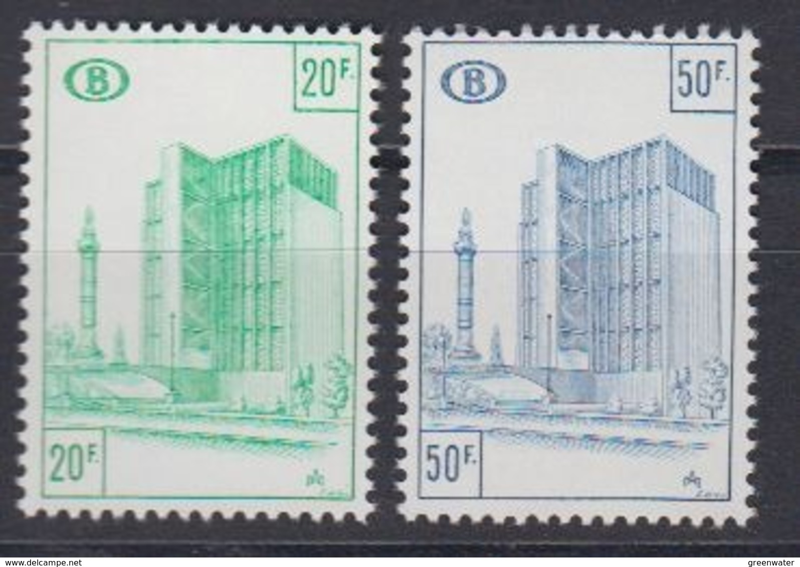 Belgie Spoorwegen 1975 TR426/TR427 2w ** Mnh (44461) - Andere & Zonder Classificatie