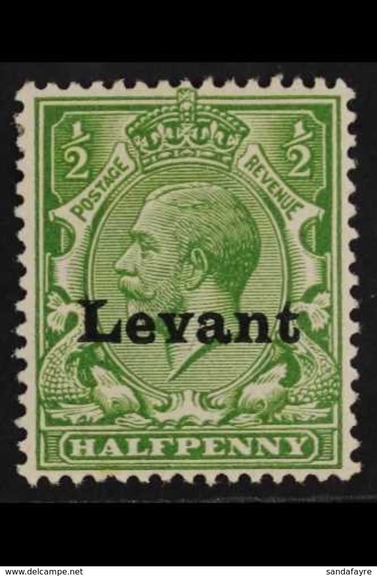 SALONICA 1916 ½d Green, SG S1, Mint. For More Images, Please Visit Http://www.sandafayre.com/itemdetails.aspx?s=654087 - British Levant