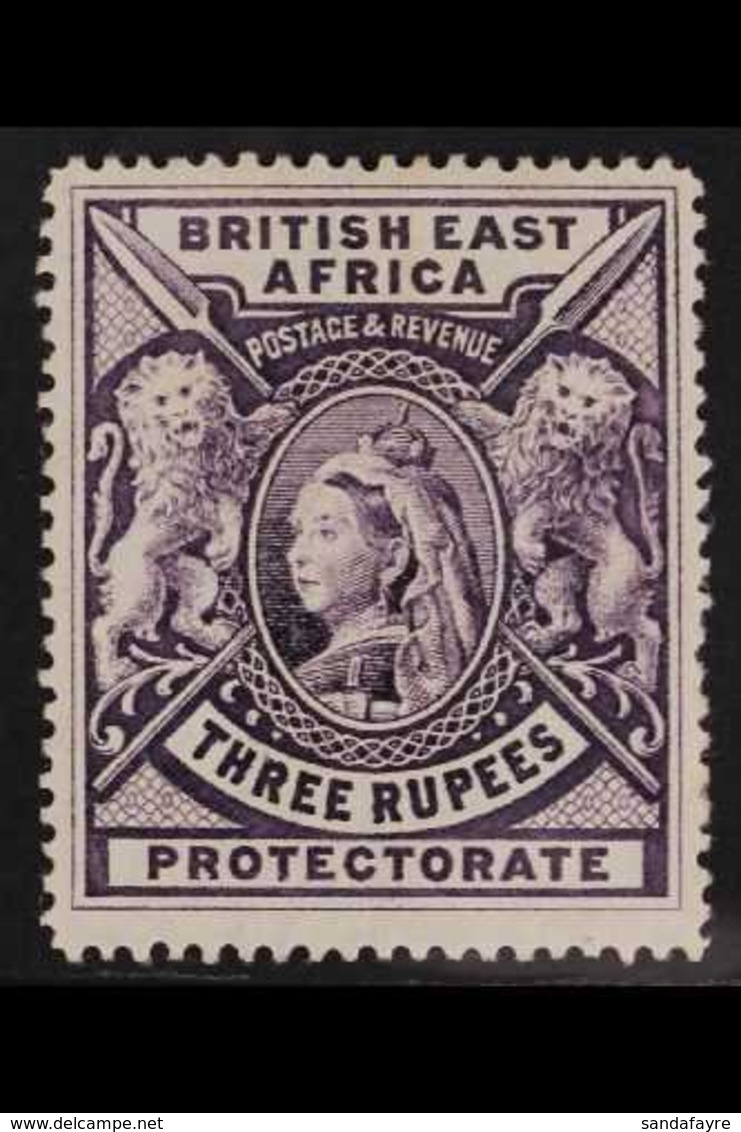 1895 3r Deep Violet, Queen Victoria, SG 94, Very Fine Mint. For More Images, Please Visit Http://www.sandafayre.com/item - Vide