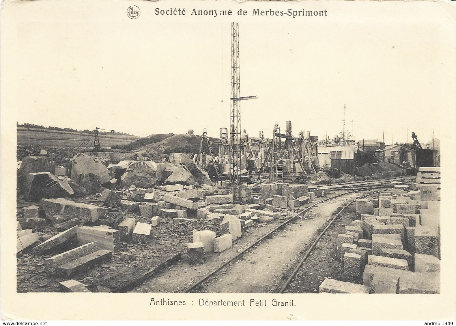 ANTHISNES - Société Anonyme De Merbes-Sprimont - Département Prtit Granit - N'a Pas Circulé - Edit. H. Piron, Liège - Anthisnes