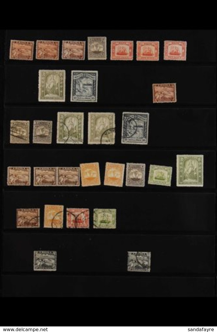 1899-1930 ATTRACTIVE RANGES On Stock Pages, Mint & Used, Includes 1899-1901 Set Mint Incl 5d (x3) And 4½d (x2), 2s6d (x2 - Malta (...-1964)