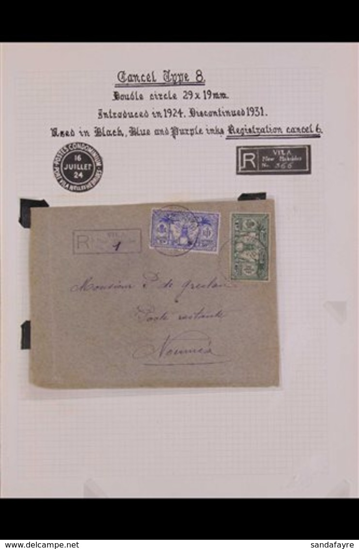 FRENCH: 1925 ISSUE STUDY COLLECTION Written Up On Pages, Mint Or Used And Incl. Re-entries, Shades, Postmarks Incl. Brit - Other & Unclassified