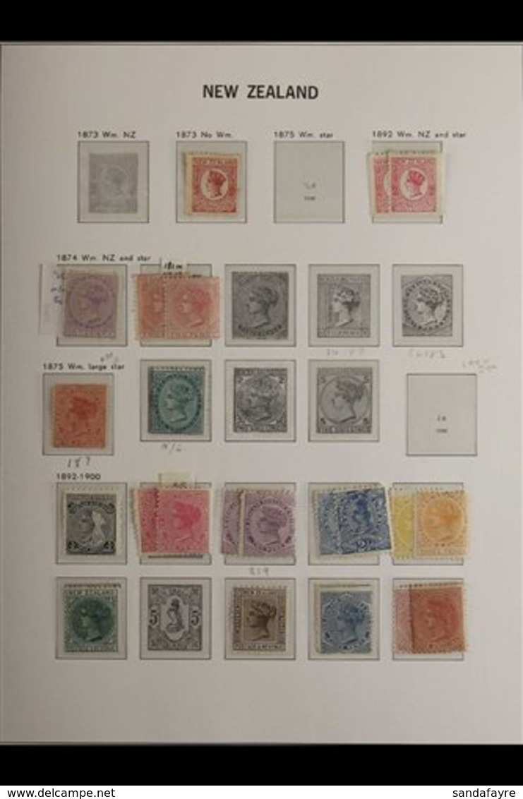 1862 - 2000 EXTENSIVE MINT ONLY COLLECTION Beautiful Collection With Much Additional Material To The Laid Out Spaces In  - Sonstige & Ohne Zuordnung
