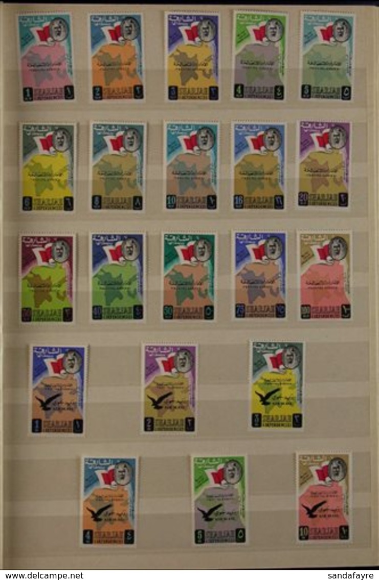 1963-1971 NEVER HINGED MINT COLLECTION. An ALL DIFFERENT, Highly Complete Collection Presented In A Stock Book With A Pl - Schardscha