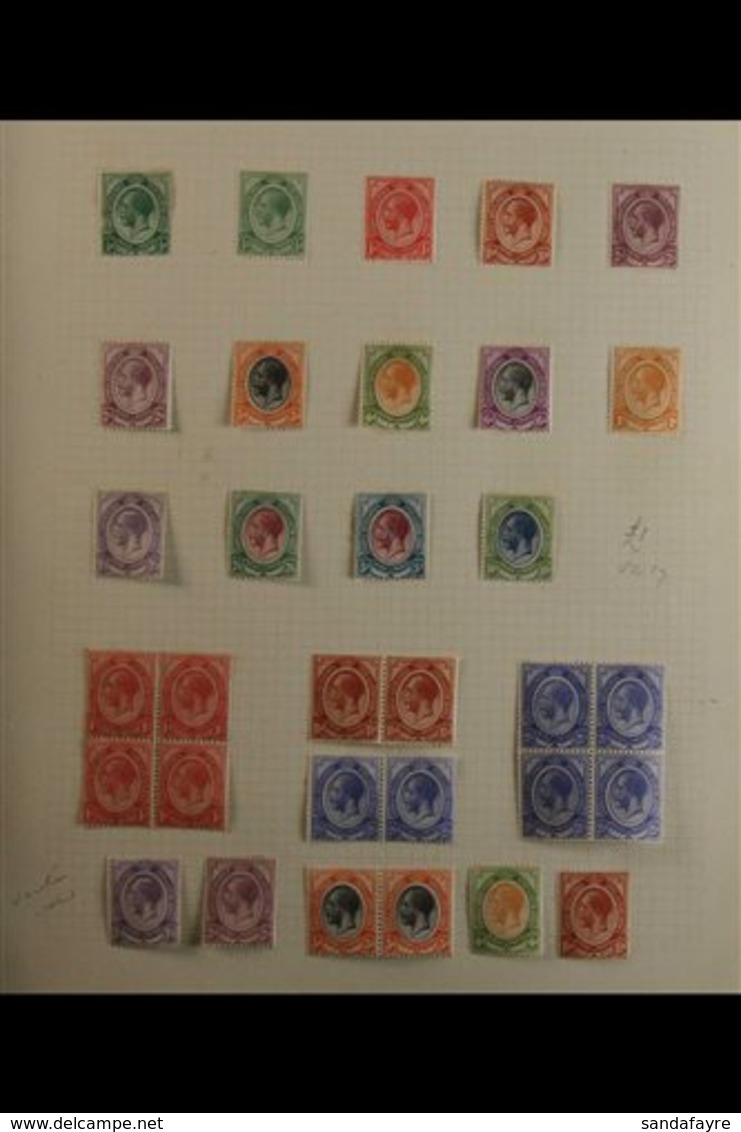 1910-50 MINT & USED COLLECTION - CAT.£6400+ Wonderful, Old-time Collection (likely Formed In The 1950s), Housed In A Qua - Ohne Zuordnung