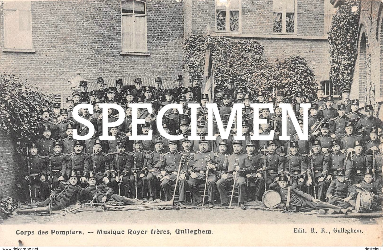 Corps Des Pompiers Musique Royer Frères - Gullegem - Wevelgem