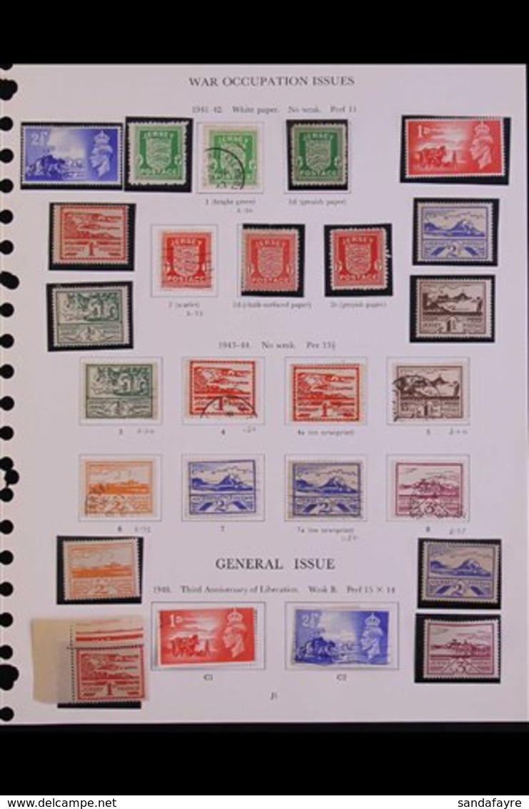 1941-2001 MINT, NEVER HINGED MINT & USED COLLECTION On Pages, Includes ISLE OF MAN 1973-2001 Used Collection & 1960-1996 - Other & Unclassified