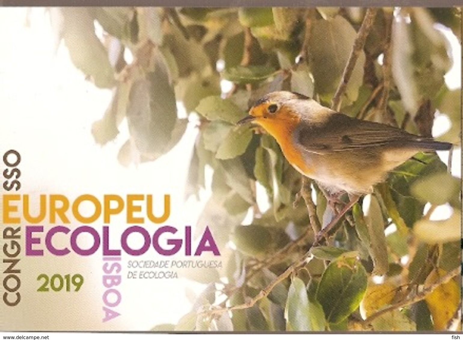 Portugal  ** & Postal Stationery, European Congress Of Ecology Portuguese Society Of Ecology 2019 (6868) - Other & Unclassified