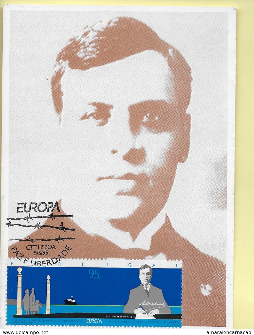 CARTE MAXIMUM - MAXICARD - MAXIMUM KARTE - MAXIMUM CARD - PORTUGAL - ARISTIDES DE SOUSA MENDES - Autres & Non Classés