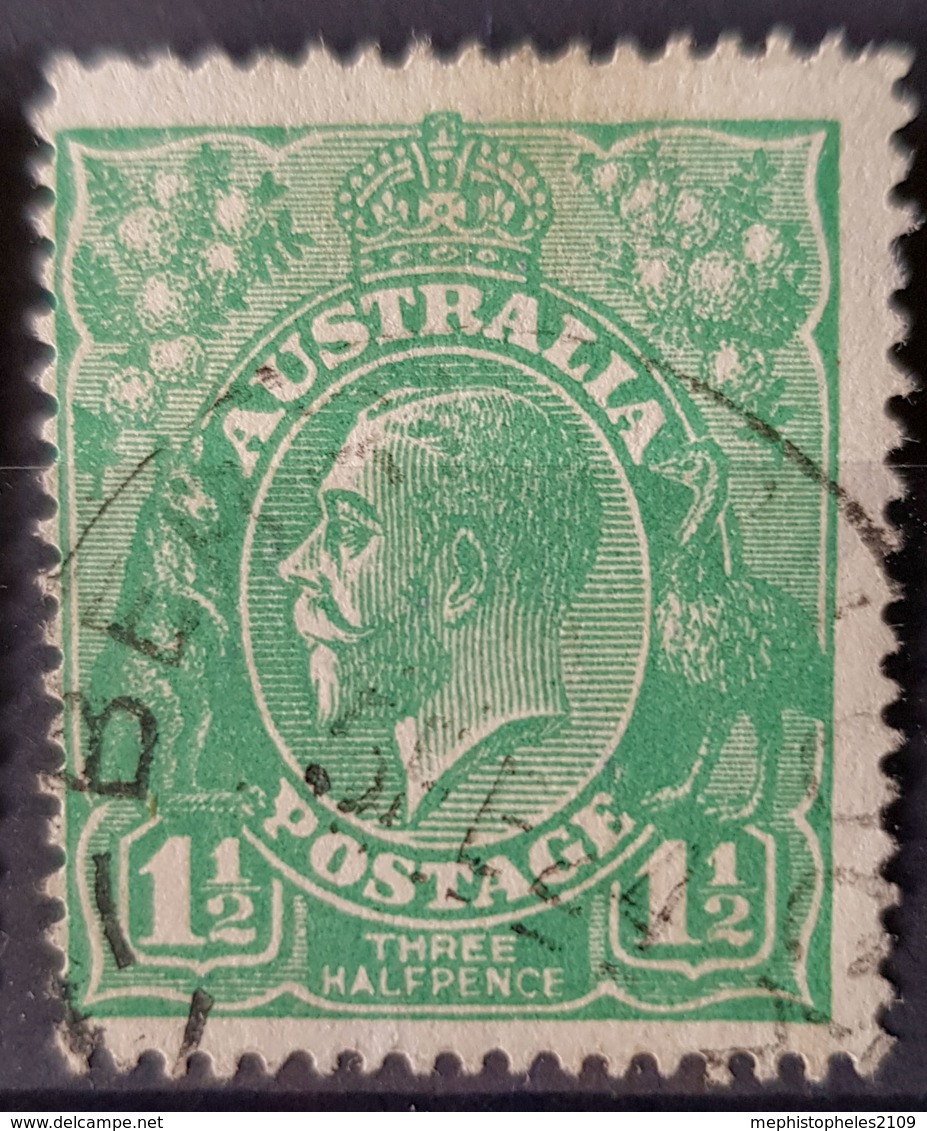 AUSTRALIA - Canceled - Sc# 25 - 1.5p - Used Stamps