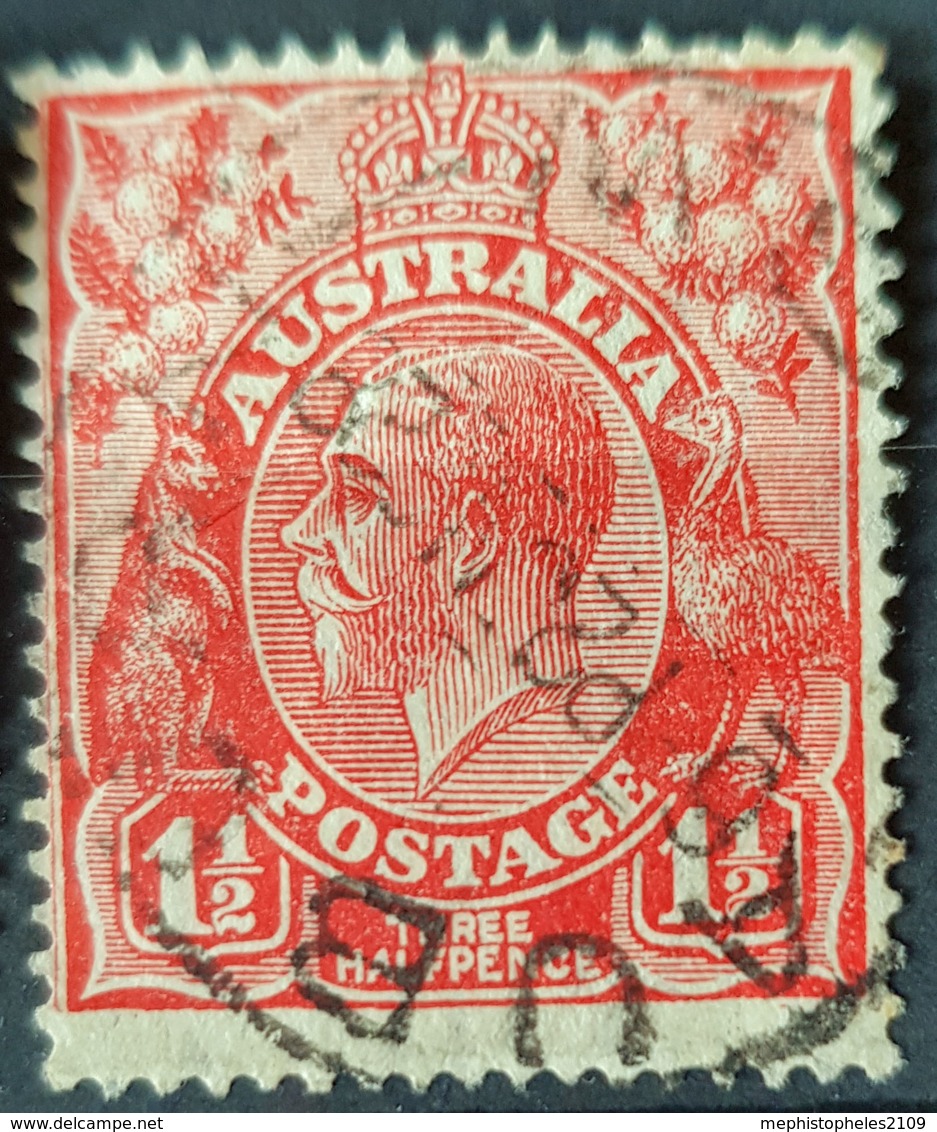 AUSTRALIA - Canceled - Sc# 26 - 1.5p - Used Stamps