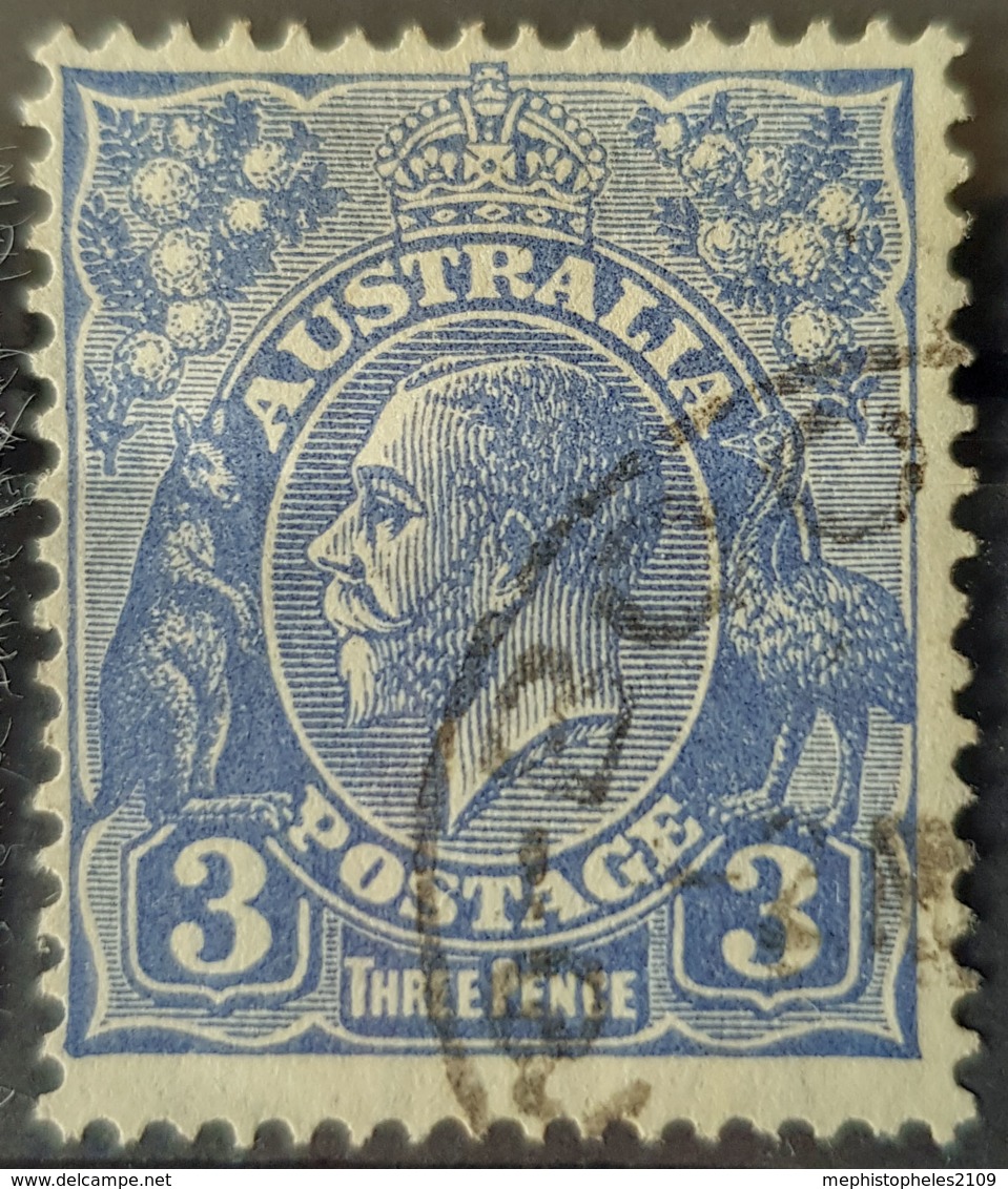 AUSTRALIA - Canceled - Sc# 72 - 3p - Used Stamps
