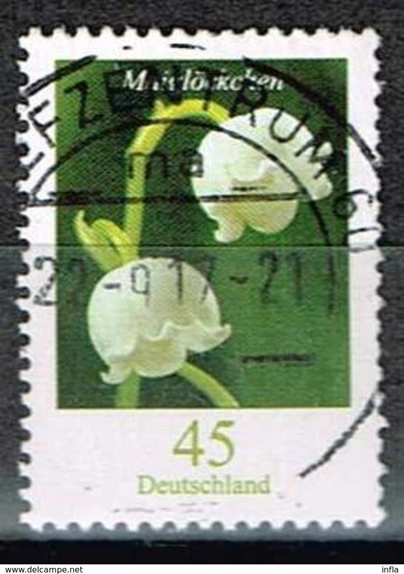 Bund 2010,Michel# 2794 O Blumen: Maiglöckchen - Used Stamps