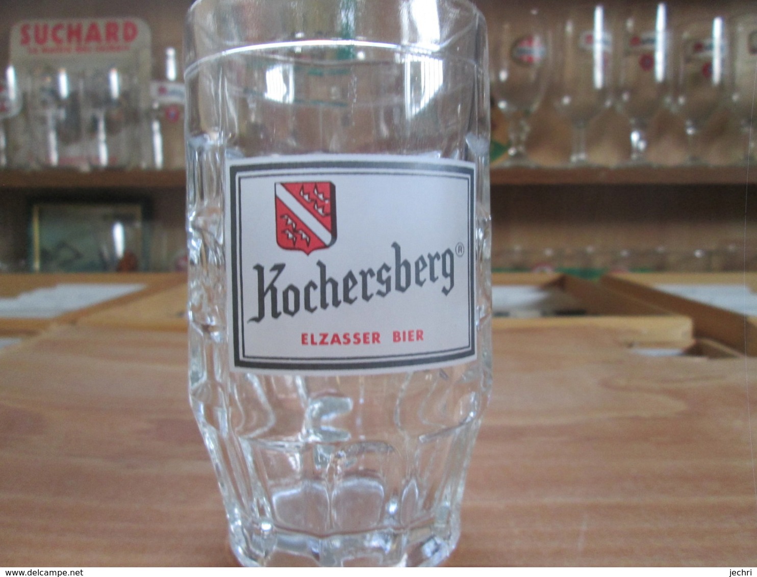 Verre Kochersberg . Elzasser Bier . - Gläser