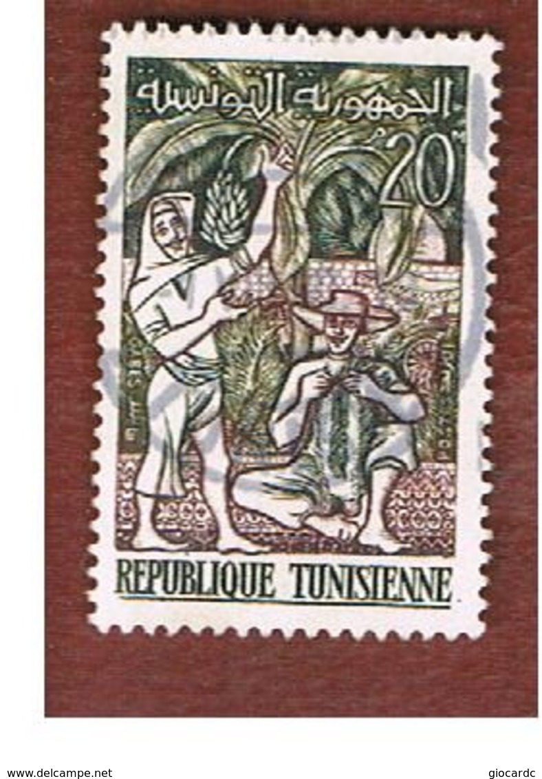 TUNISIA - SG 490  -    1959  GABES       - USED ° - Tunisia (1956-...)