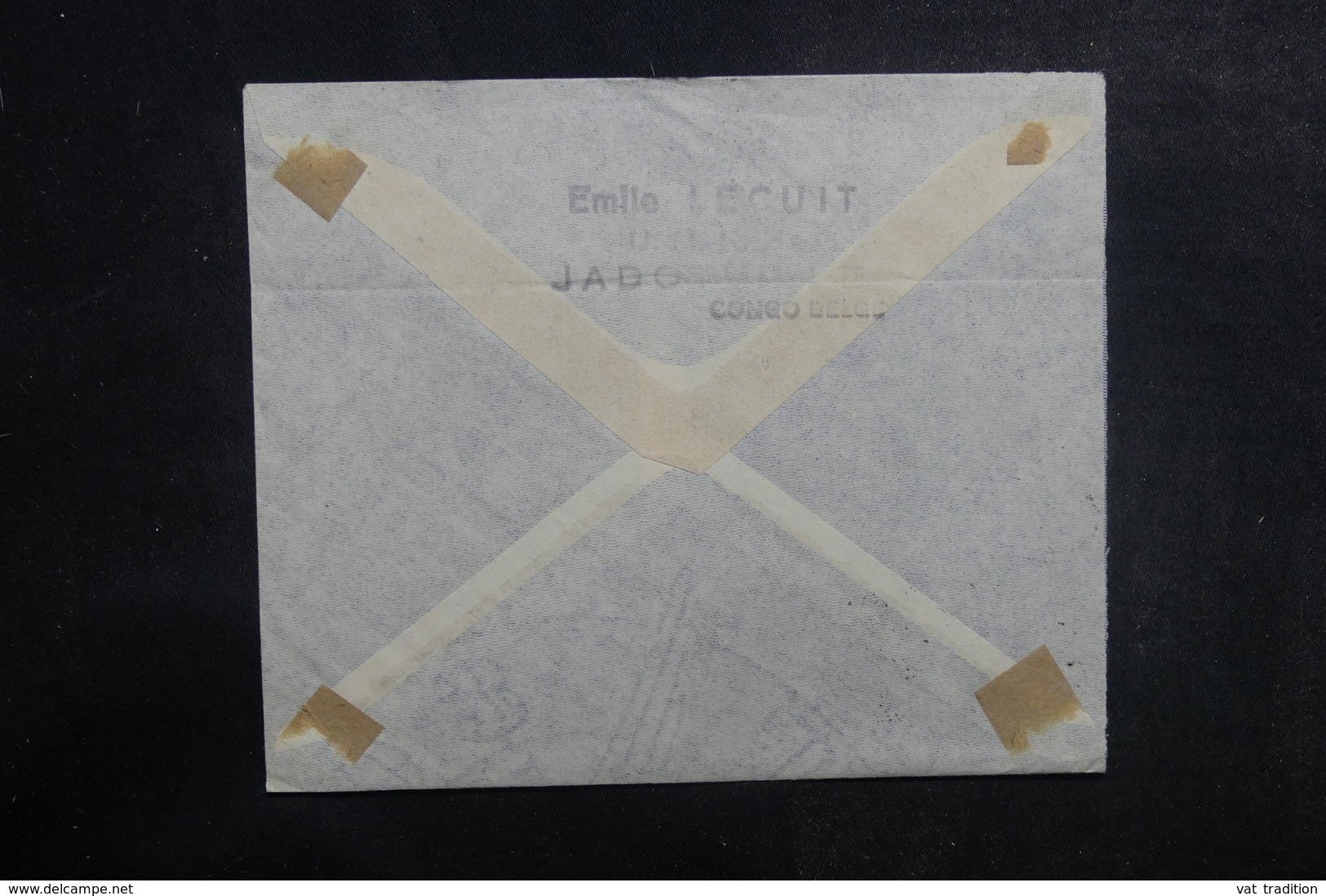 CONGO BELGE - Enveloppe De Jadotville Pour La Belgique Par Avion En 1947 , Affranchissement Plaisant - L 41817 - Covers & Documents