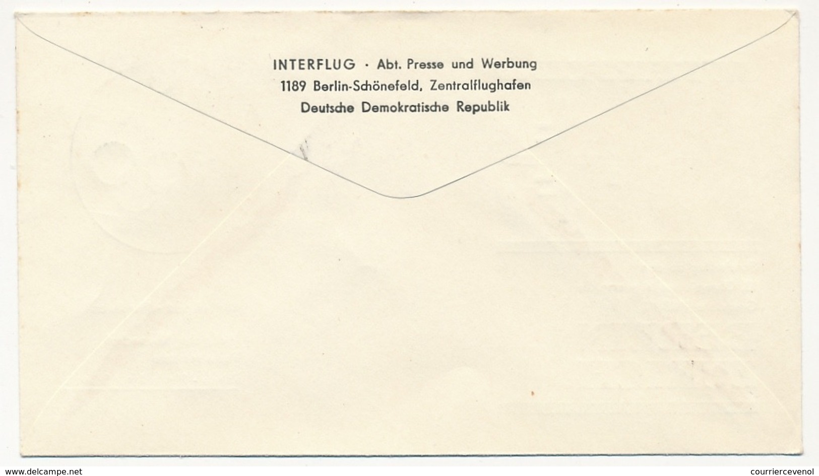 ALLEMAGNE DDR - Vol Spécial Interflug - 10eme Jeux Olympiques D'Hiver Grenoble / BERLIN => ZÜRICH 26/1/1961 - Briefe U. Dokumente