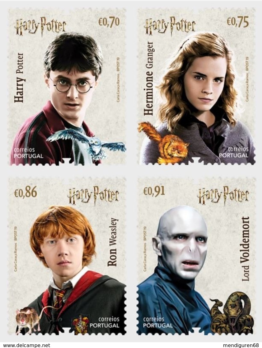 PORTUGAL 2019 HARRY POTTER SET OF 4V MNH MI 4530-33 - Neufs