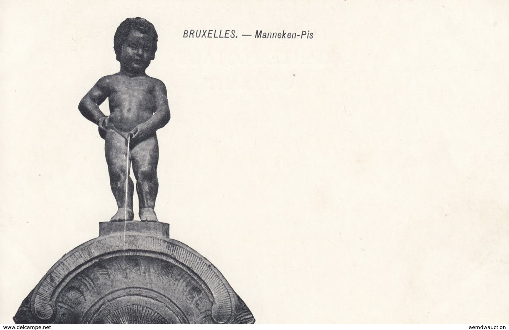 BRUXELLES : Manneken Pis. Environ 300 Cartes Postales, - Autres & Non Classés