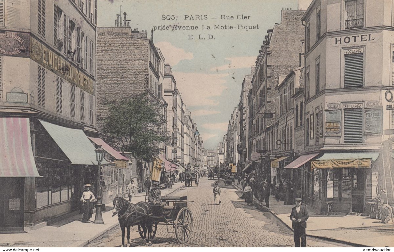 FRANCE : Paris. Environ 270 Cartes Postales, époques Di - Welt