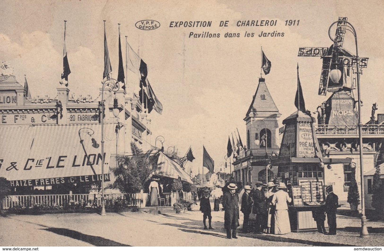 EXPOSITIONS UNIVERSELLES. Charleroi (1911), Gand (1913) - Otros & Sin Clasificación