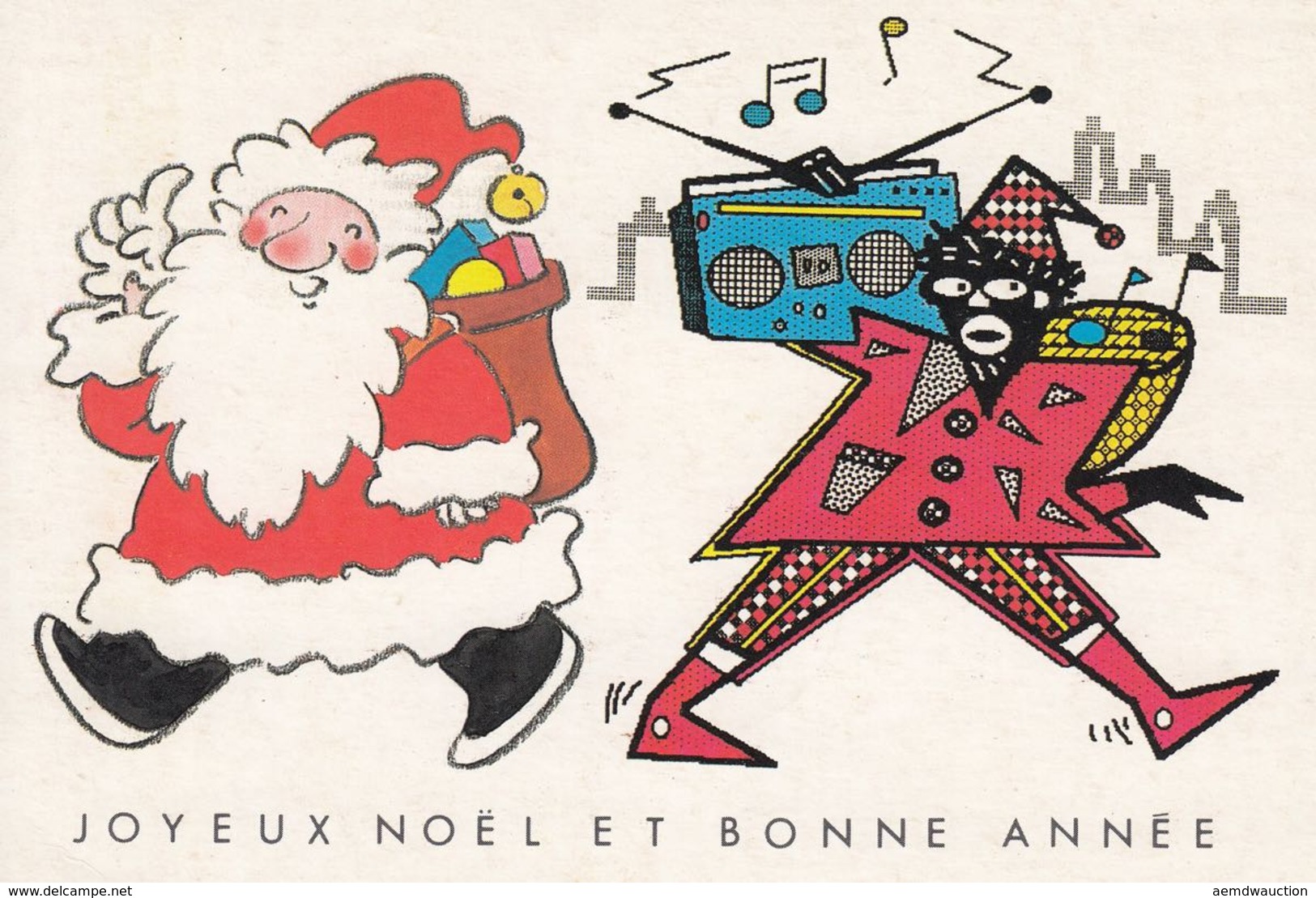 PÈRE NOËL. Environ 240 Cartes Postales, Semi-modernes E - Altri & Non Classificati