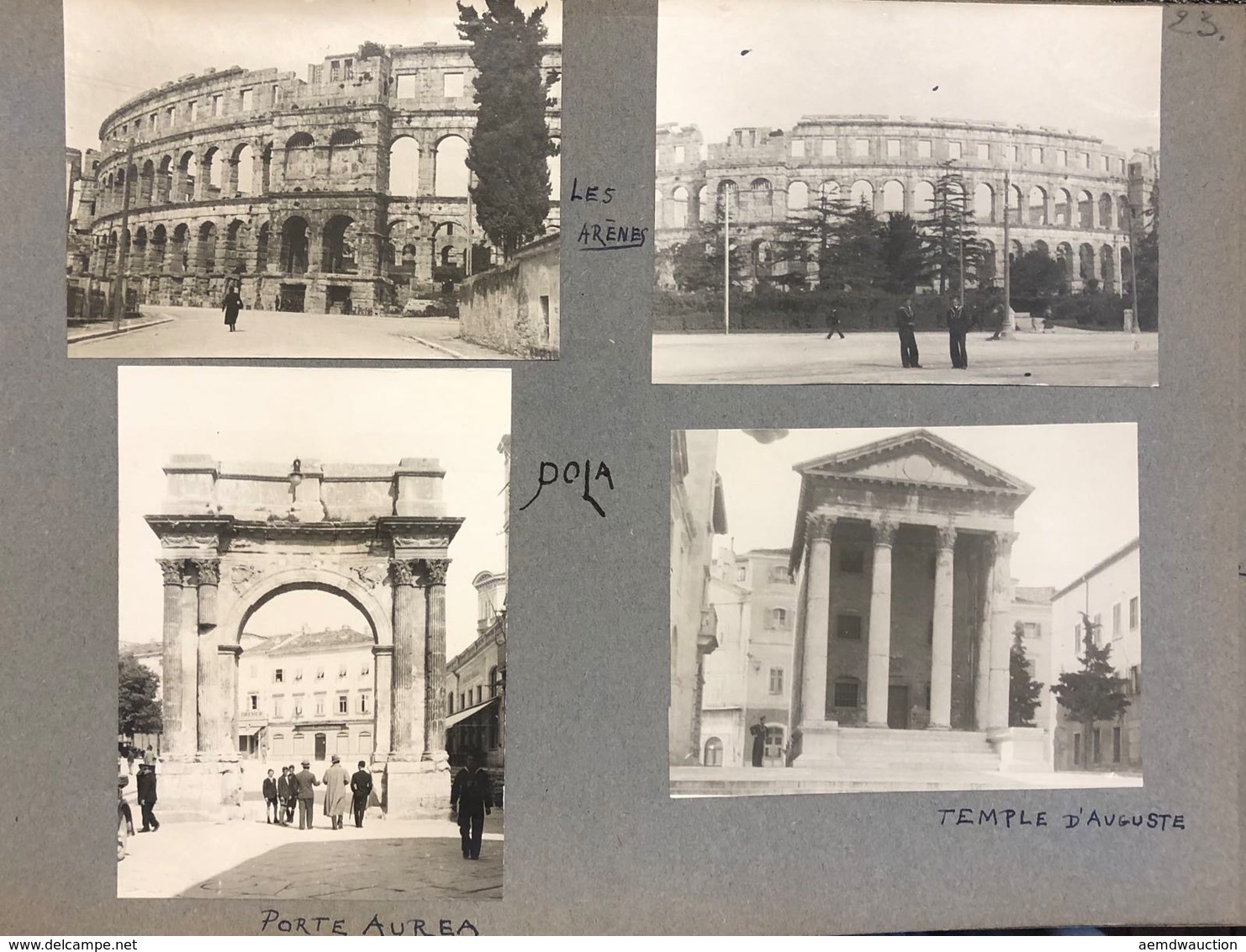 ITALIE, Yougoslavie. Mai-juin 1933. Photos De Voyage D' - Altri & Non Classificati