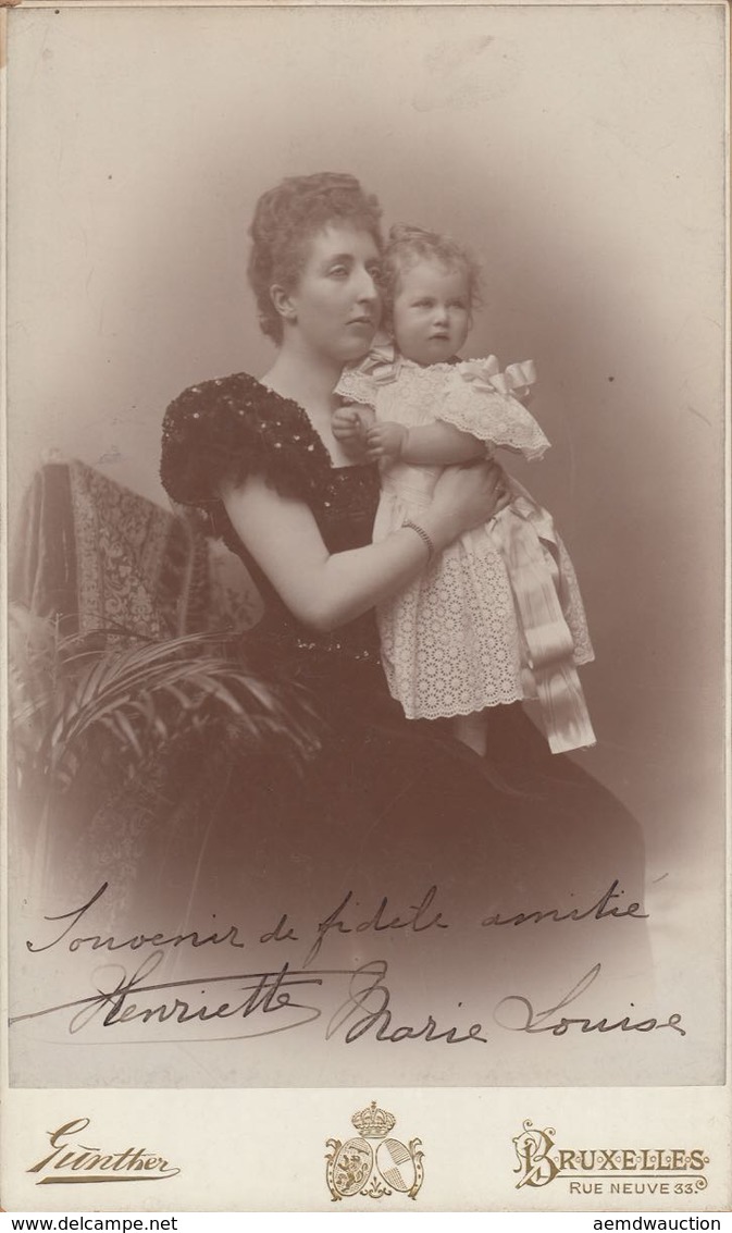 HENRIETTE DE BELGIQUE, DUCHESSE DE VENDôME (LAEKEN, 187 - Non Classés