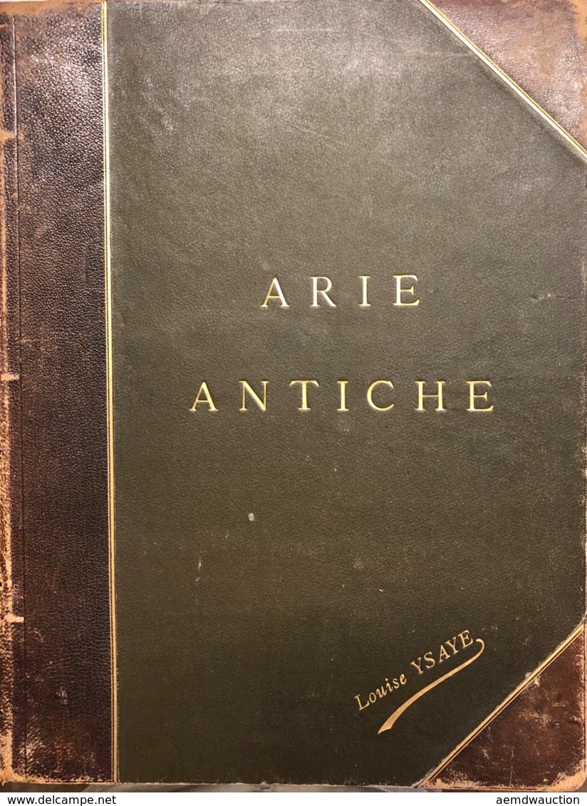 [PARTITIONS] Alessandro PARISOTTI - Arie Antiche. Libro - Unclassified