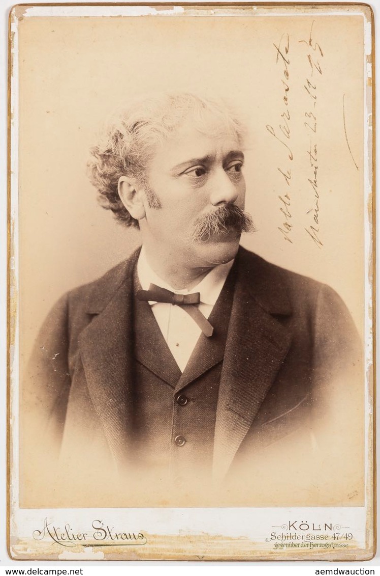 [PHOTOS - CARTES POSTALES] Pablo De SARASATE (PAMPELUNE - Ohne Zuordnung