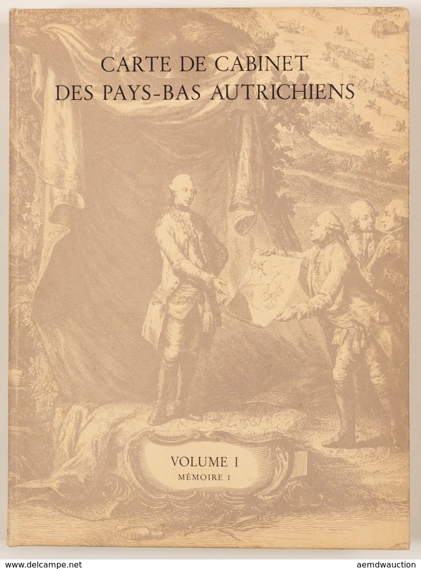 [BELGIQUE] Comte De FERRARIS - Carte De Cabinet Des Pay - Cartes Topographiques