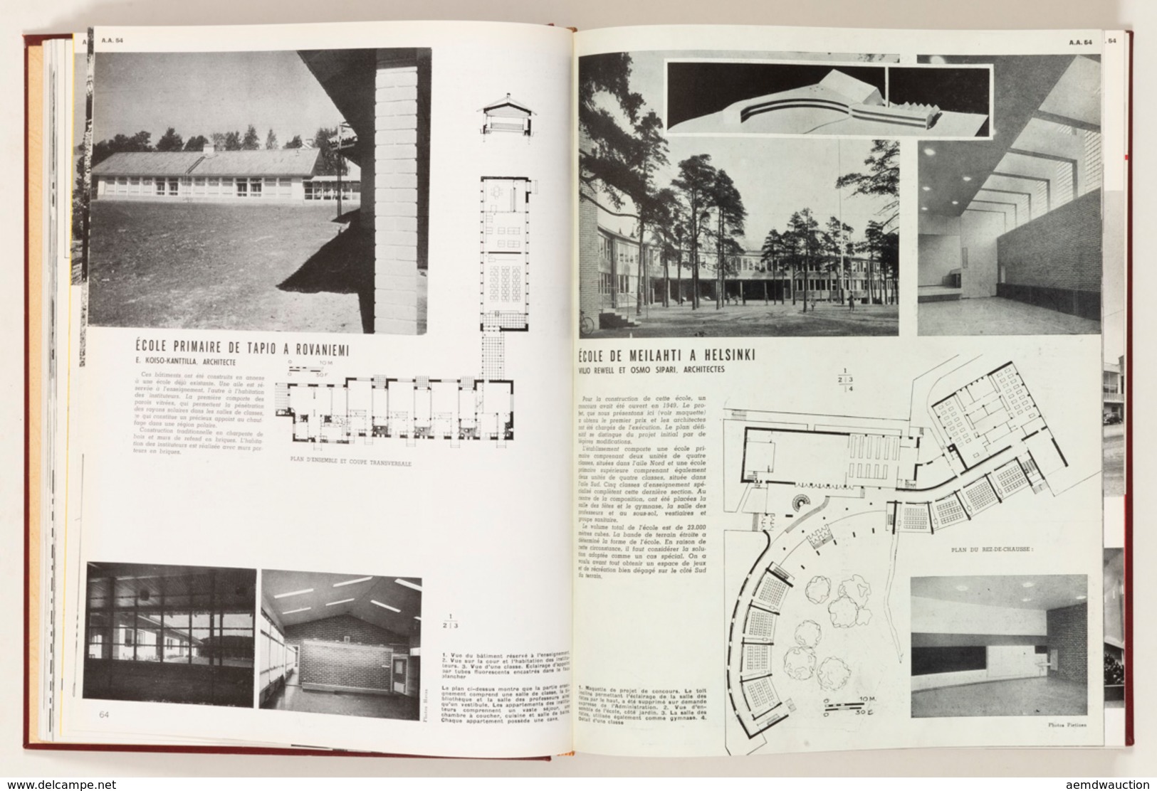 L'ARCHITECTURE D'AUJOURD'HUI.  31e [- 36e] Année. N° 91 - Non Classés