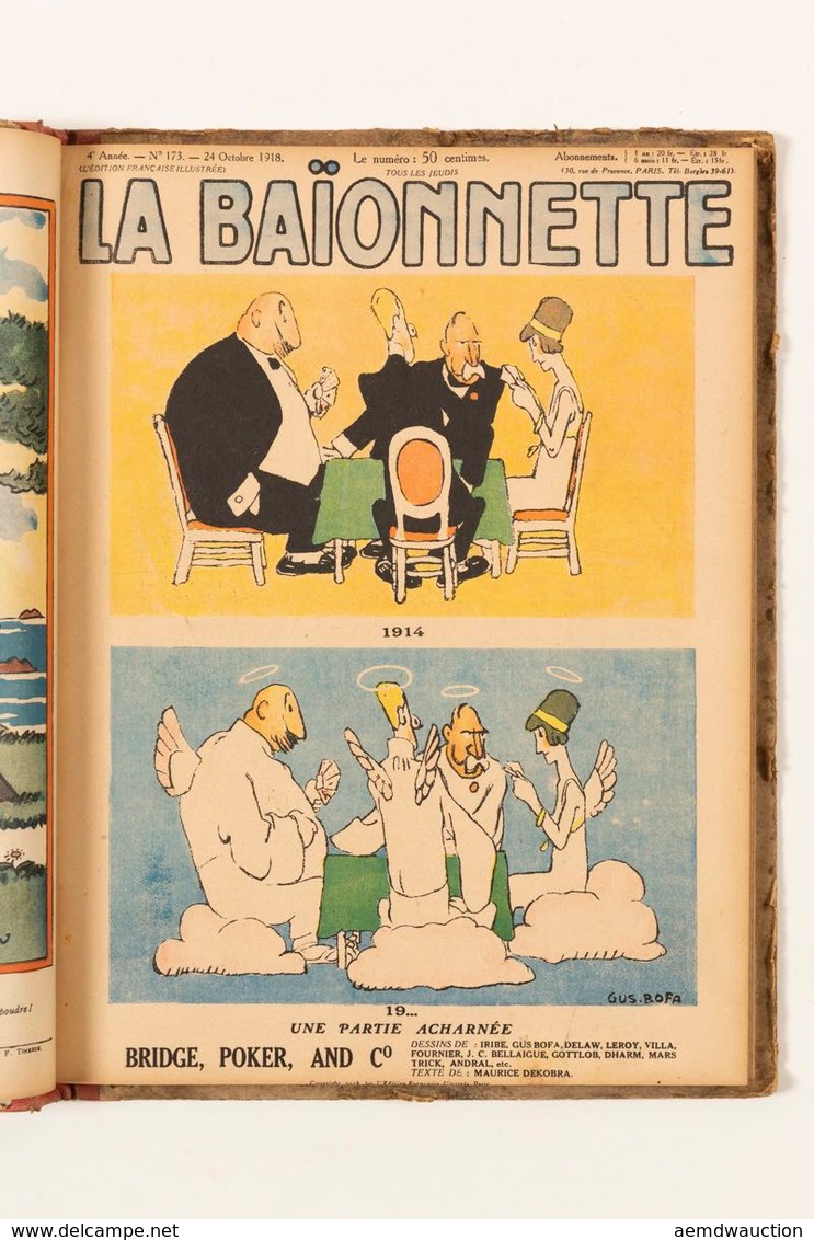 LA BAÏONNETTE. Albums 13 Et 14. 4e Année, N° 157 [- 182 - Sin Clasificación