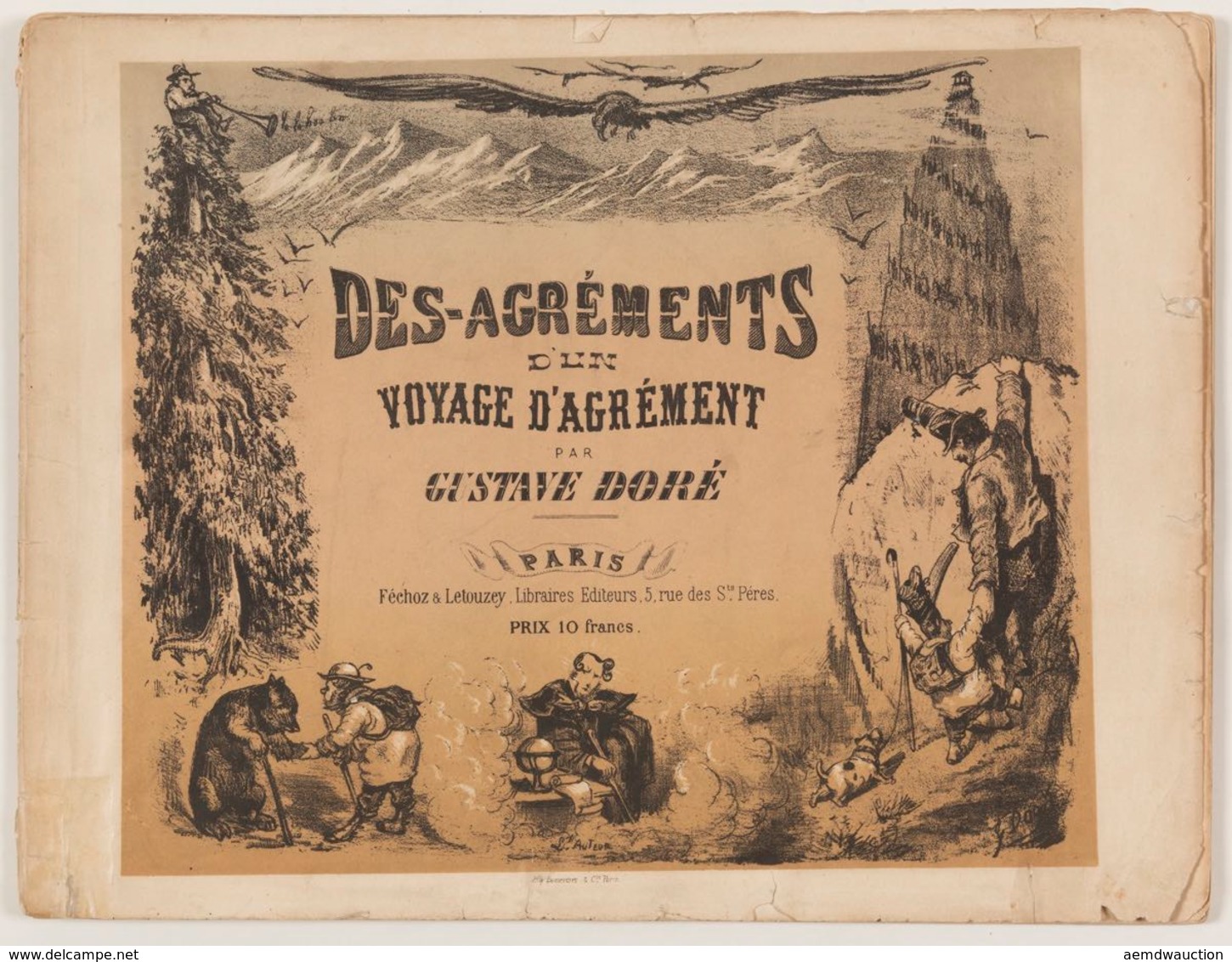 Gustave DORÉ - Des-agréments D'un Voyage D'agrément. - Ohne Zuordnung