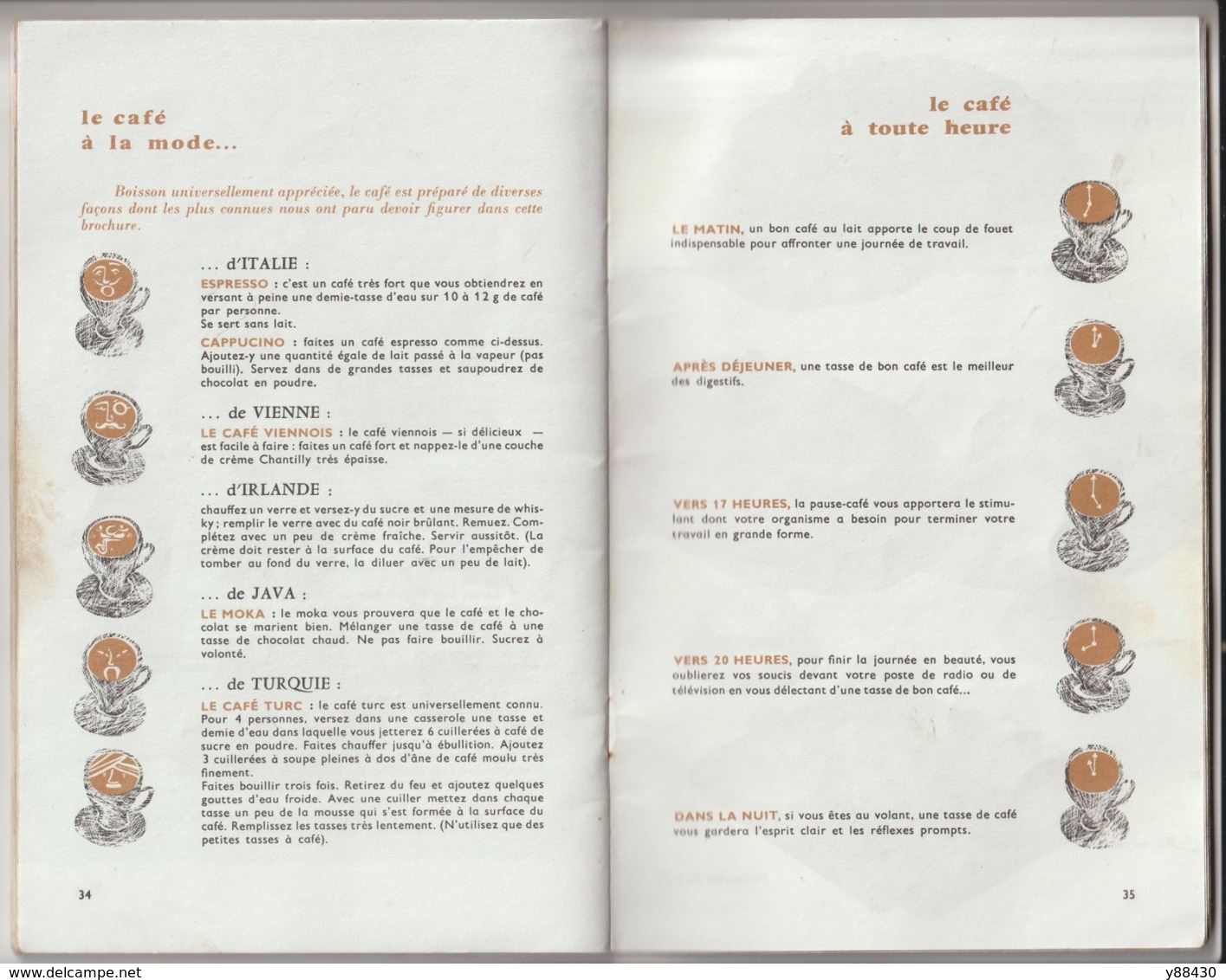 Livret . LA MERVEILLEUSE HISTOIRE DU CAFE -  Brochure éditée Par Le Comité Français Du Café - 42 Pages - 18 Photos - Autres & Non Classés