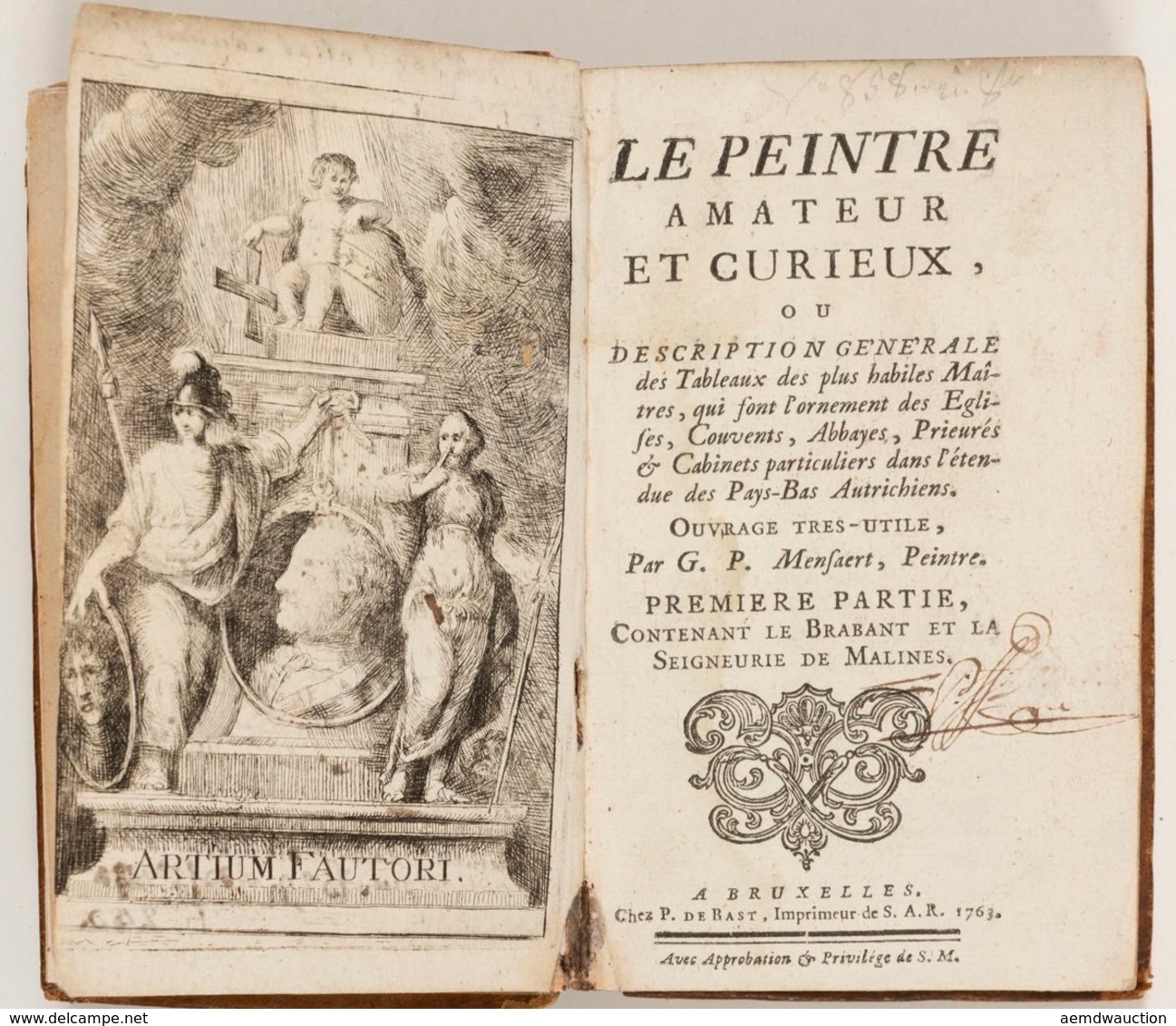 G. P. MENSAERT - Le Peintre Amateur Et Curieux, Ou Desc - Autres & Non Classés