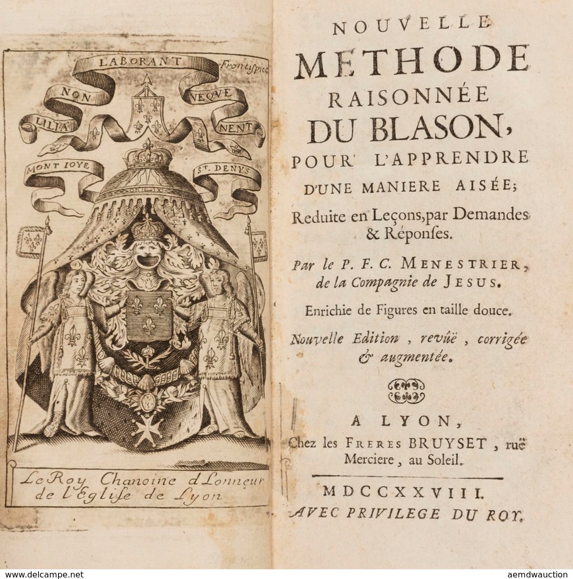 Claude François MENESTRIER - Nouvelle Méthode Raisonnée - Sin Clasificación